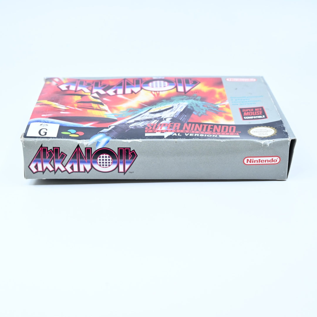 Arkanoid- Super Nintendo / SNES Boxed Game - PAL - FREE POST!