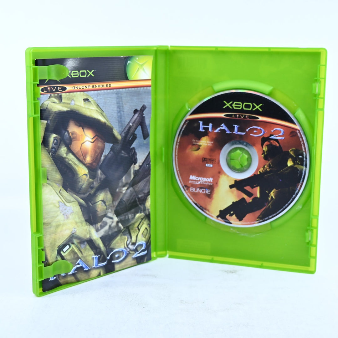 Halo 2 - Original Xbox Game + Manual - PAL - MINT DISC!