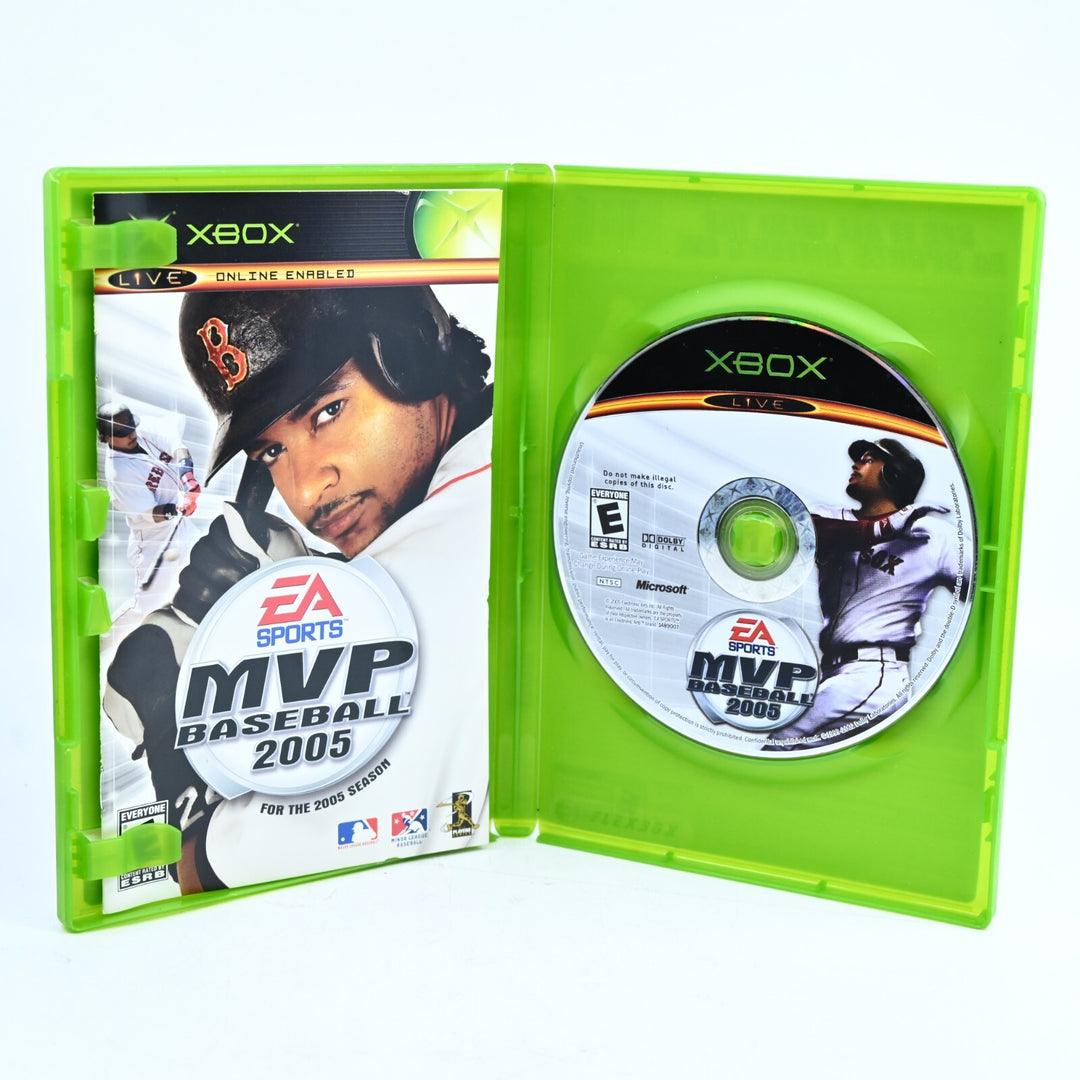 MVP Baseball 2005 - Original Xbox Game + Manual - NTSC-U/C - MINT DISC!
