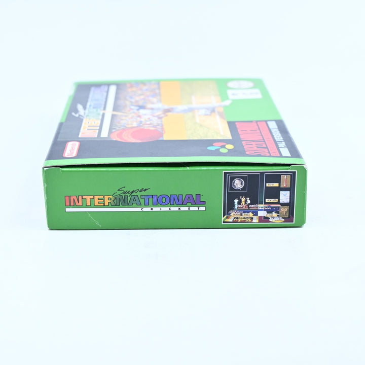 Super International Cricket - Super Nintendo / SNES Boxed Game - PAL