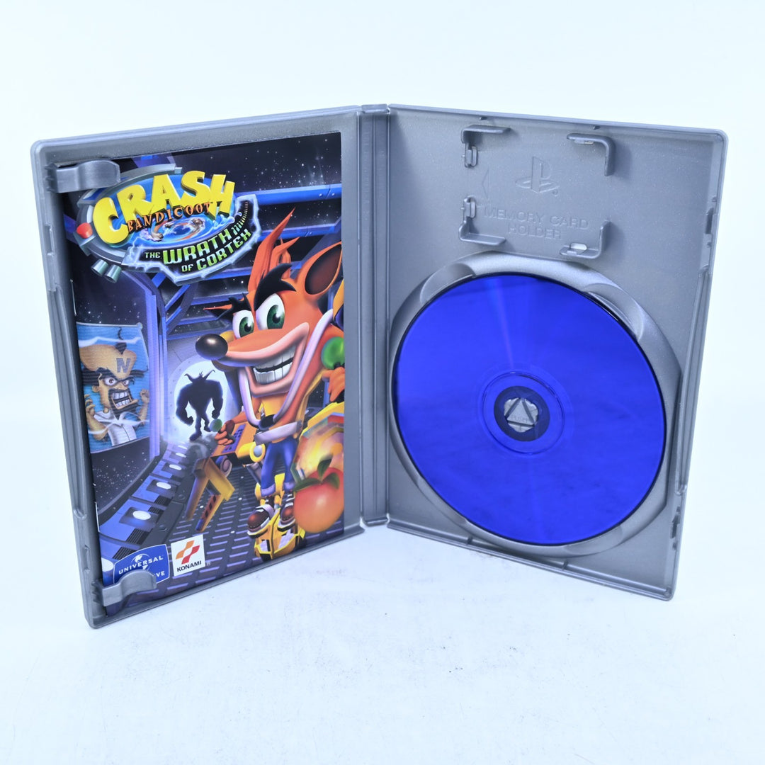Crash Bandicoot: The Wrath of Cortex - Sony Playstation 2 / PS2 Game + Manual