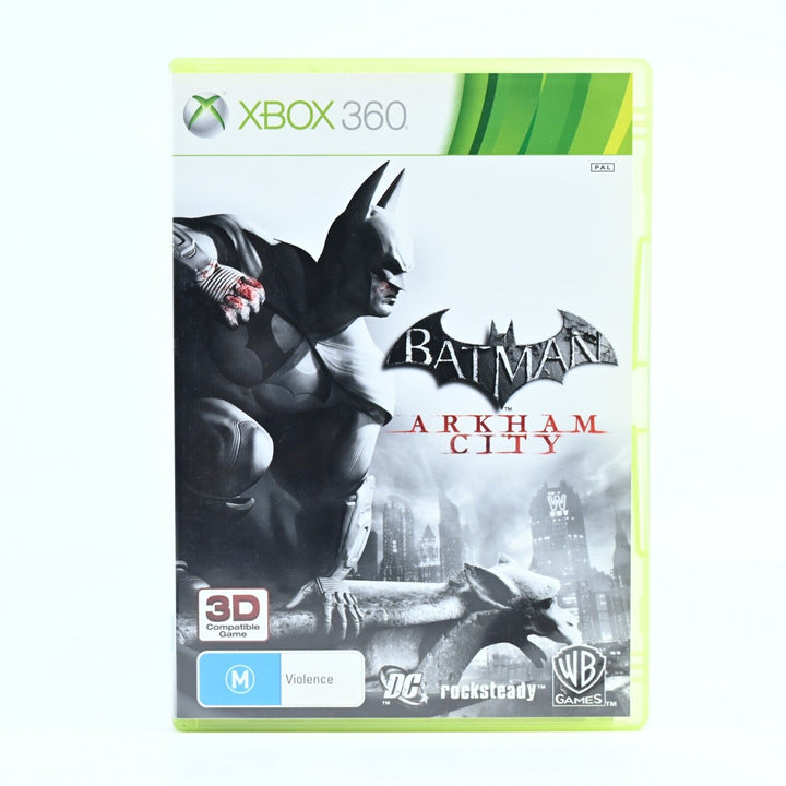 Batman: Arkham City - Holographic Lenticular Cover - Xbox 360 Game + Manual