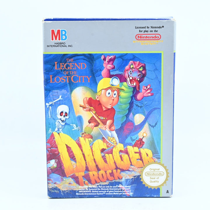 Digger T.Rock - Nintendo Entertainment System / NES Boxed Game - PAL