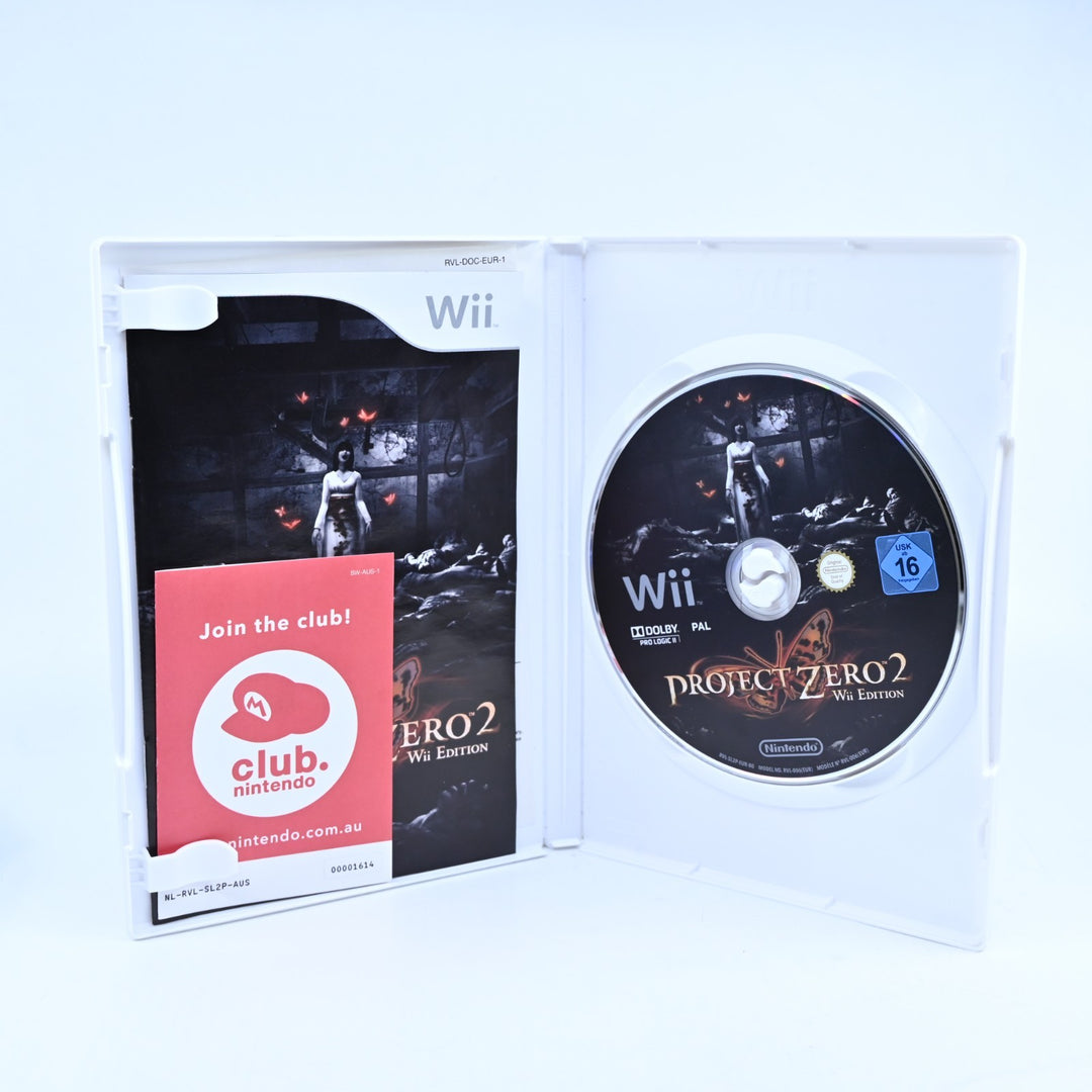 Project Zero 2: Wii Edition - Nintendo Wii Game - PAL - MINT DISC!