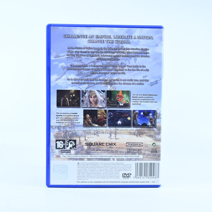 Final Fantasy XII - Sony Playstation 2 / PS2 Game + Manual - PAL - MINT DISC!