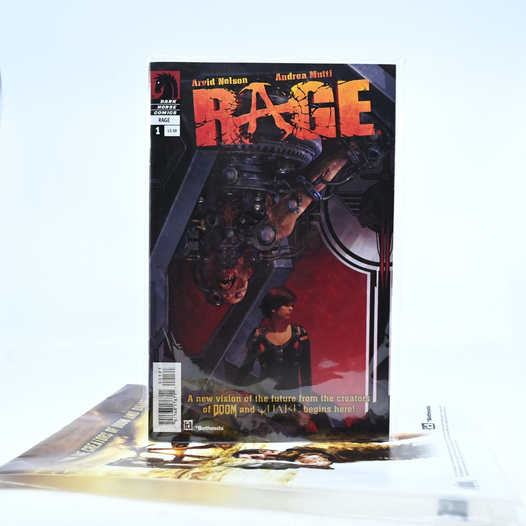 SEALED! Rage Video Game Comic #1 #2 #3 Complete Set - Arvid Nelson Andrea Mutti