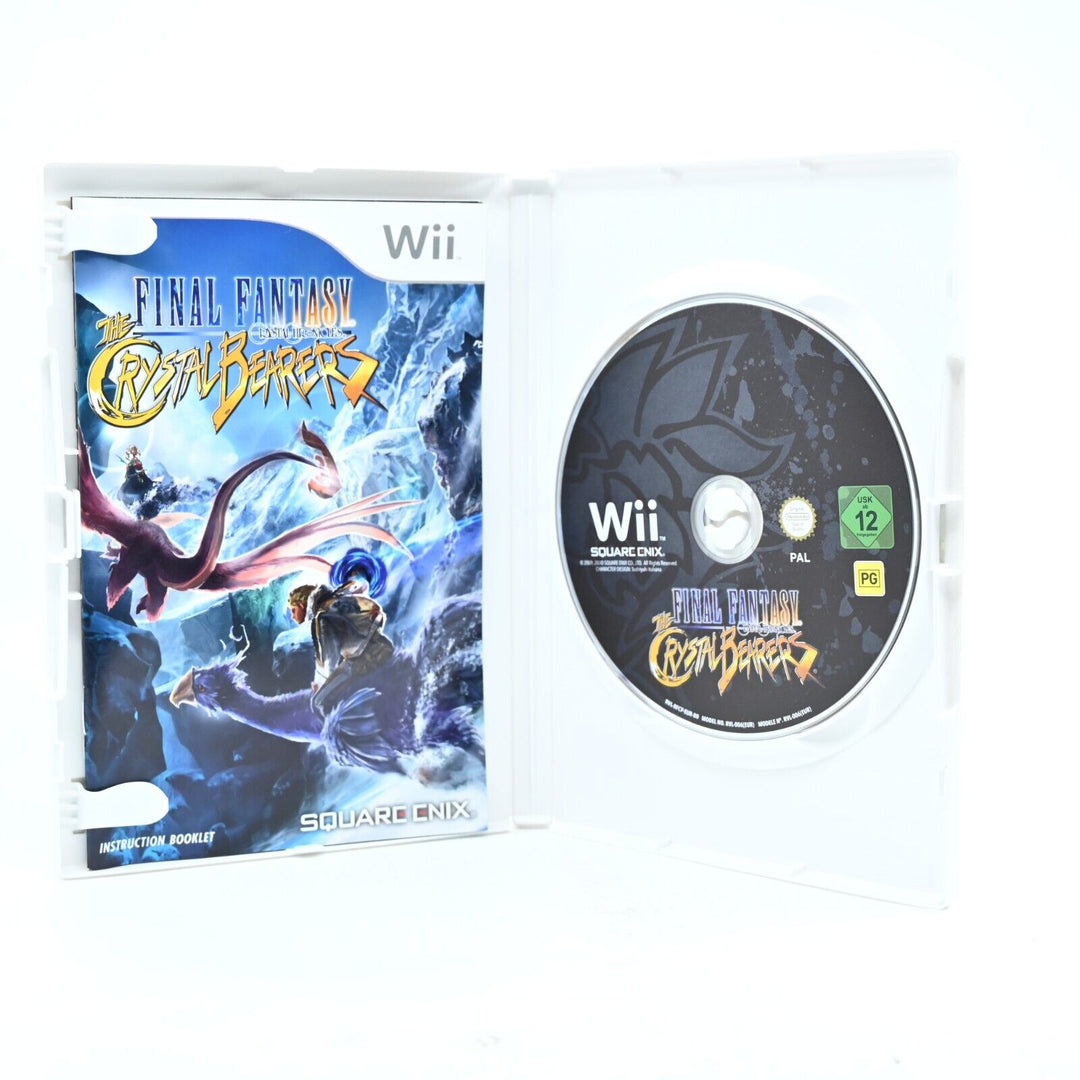 Final Fantasy Crystal Chronicles The Crystal Bearers- Nintendo Wii Game + Manual