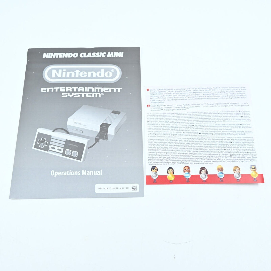 AS NEW! Nintendo Entertainment System - Classic Mini - NES Console - FREE POST!