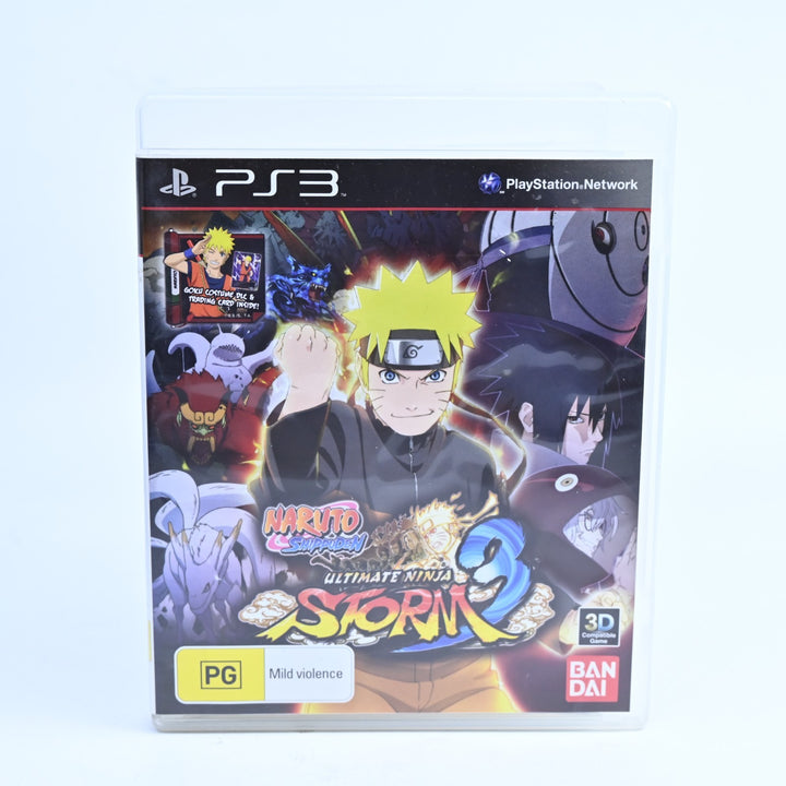 Naruto Shippuden Ultimate Ninja Storm 3 - Sony Playstation 3 / PS3 Game + Manual