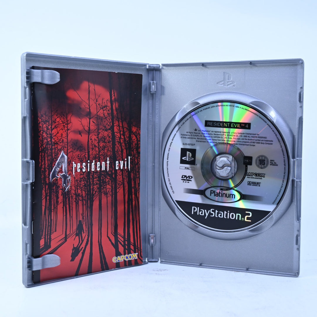 Resident Evil 4 - Sony Playstation 2 / PS2 Game + Manual - PAL - MINT DISC!