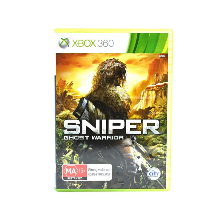 Sniper Ghost Warrior - Xbox 360 Game + Manual - PAL - MINT DISC!