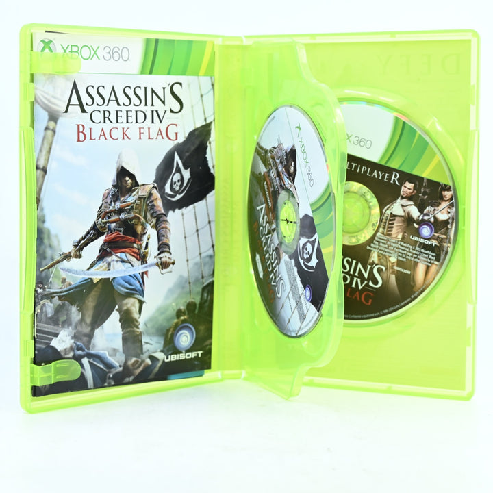 Assassin's Creed IV 4: Black Flag - Xbox 360 Game + Manual - MINT DISC!