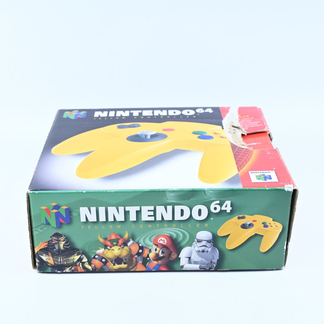 Original Yellow Controller - Nintendo 64 Controller - N64 Accessory