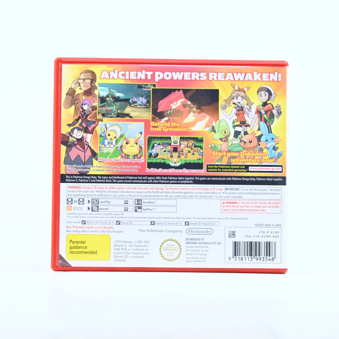Pokemon Omega Ruby - Nintendo 3DS Game - PAL - FREE POST!