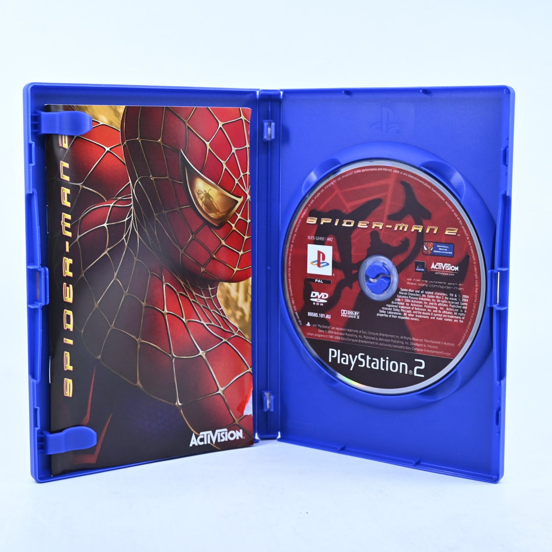 Spider-Man 2 - Sony Playstation 2 / PS2 Game + Manual - PAL - MINT DISC!