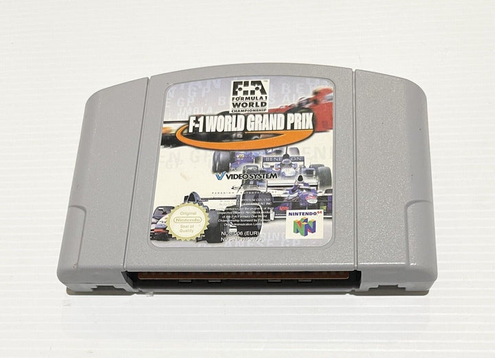 F-1 World Grand Prix - N64 / Nintendo 64 Game - PAL - FREE POST!
