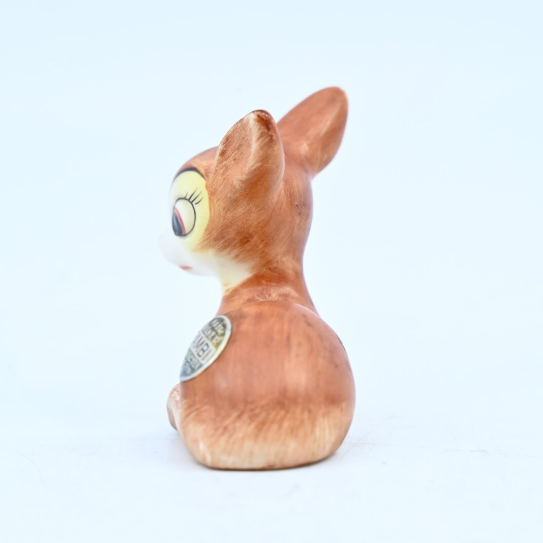 Disney Goebel Bambi German Made Ceramic 1950's Figure - Vintage Statue
