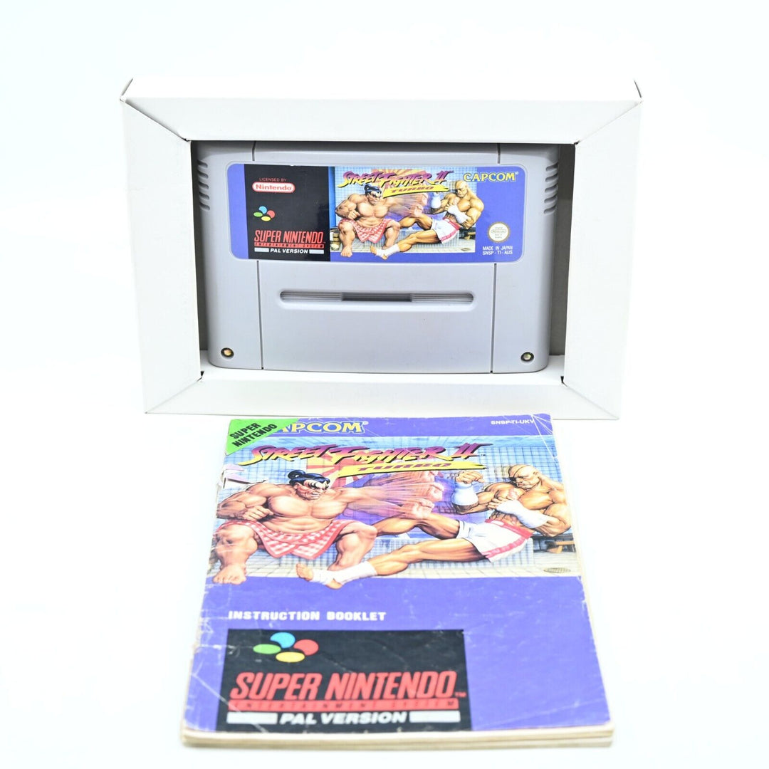 Street Fighter II Turbo - Super Nintendo / SNES Boxed Game - PAL - FREE POST!