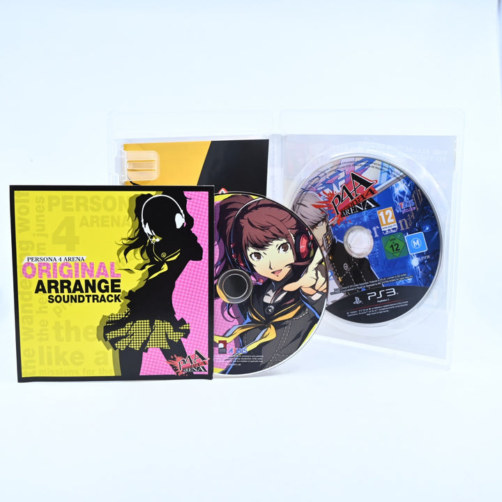 P4A: Persona 4 Arena - Sony Playstation 3 / PS3 Game + Manual - FREE POST!
