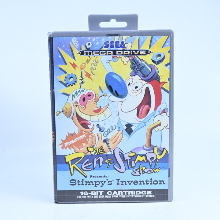The Ren & Stimpy Show: Stimpy's Invention - Sega Mega Drive Game + Manual - PAL