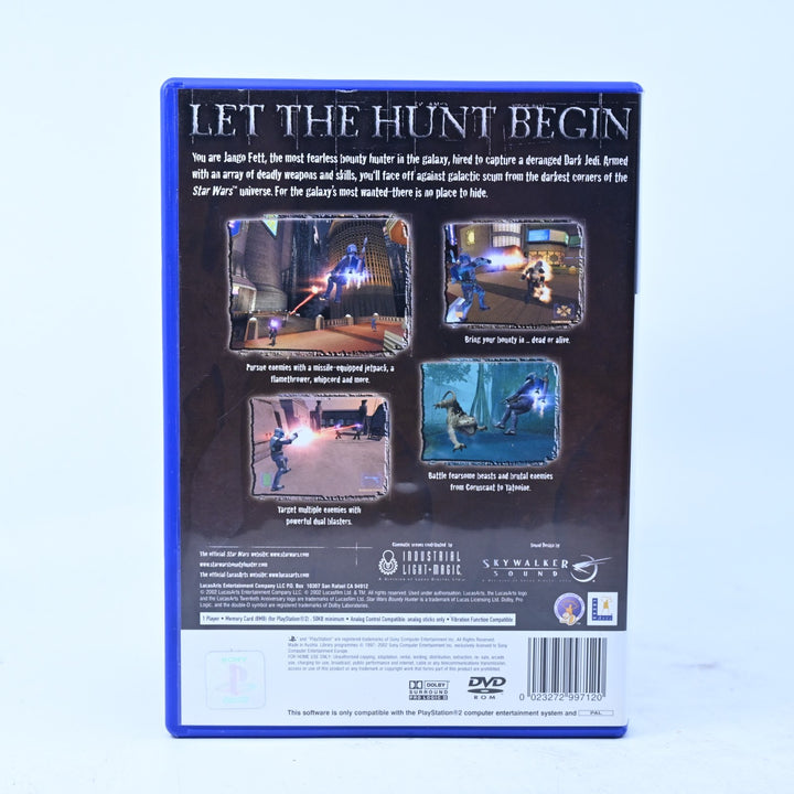 Star Wars Bounty Hunter - Sony Playstation 2 / PS2 Game + Manual - PAL