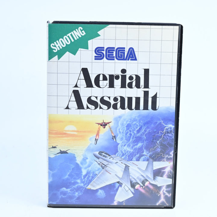 Aerial Assault - Sega Master System Game + Manual - PAL - FREE POST!