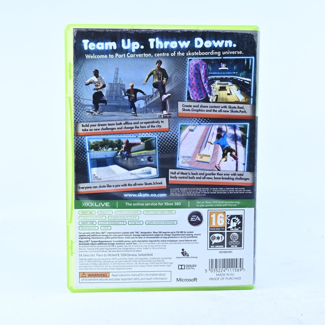 Skate 3 - Xbox 360 Game + Manual - PAL - MINT DISC!