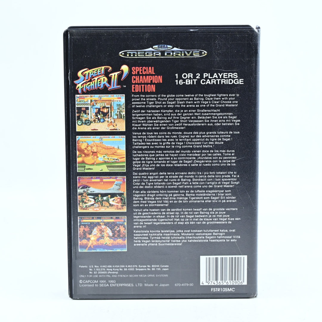 Street Fighter II 2 - Champion Edition - Sega Mega Drive Game - No Manual