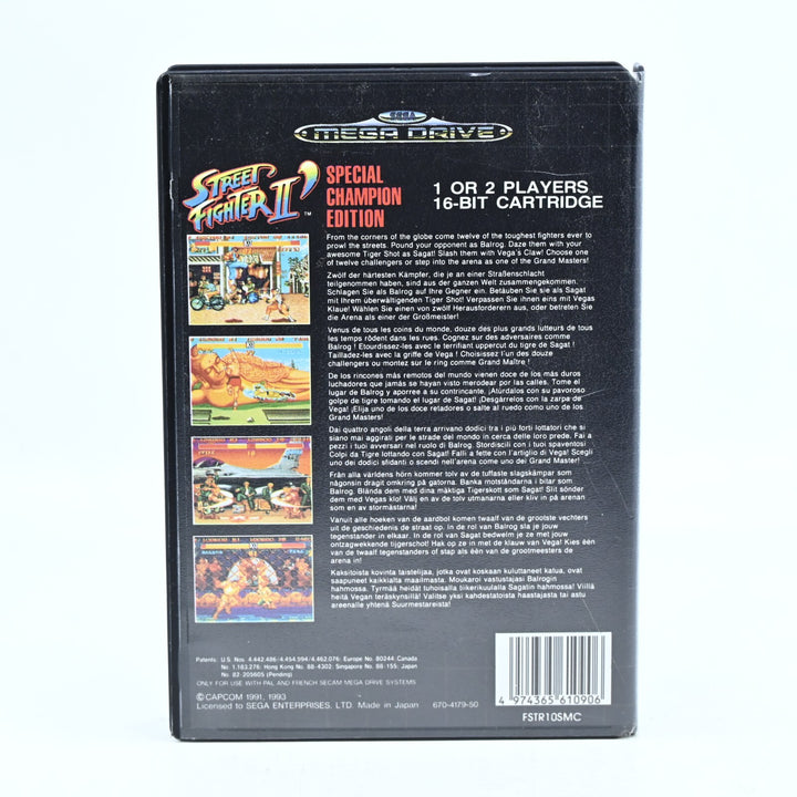 Street Fighter II 2 - Champion Edition - Sega Mega Drive Game - No Manual