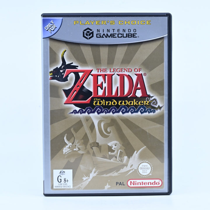 The Legend of Zelda: The Wind Waker - Nintendo Gamecube Game + Manual