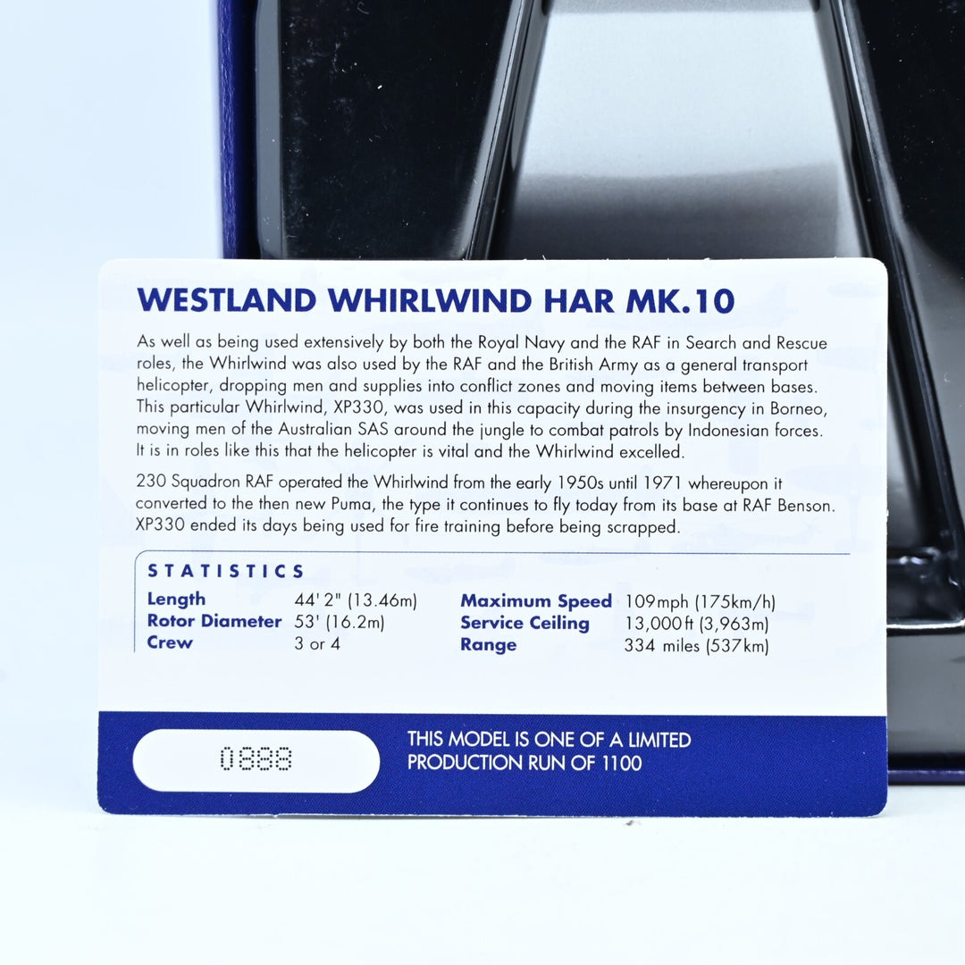 Corgi Aviation 1:72 Westland Whirlwind HAR Mk.10 AA39103 - Die Cast Helicopter
