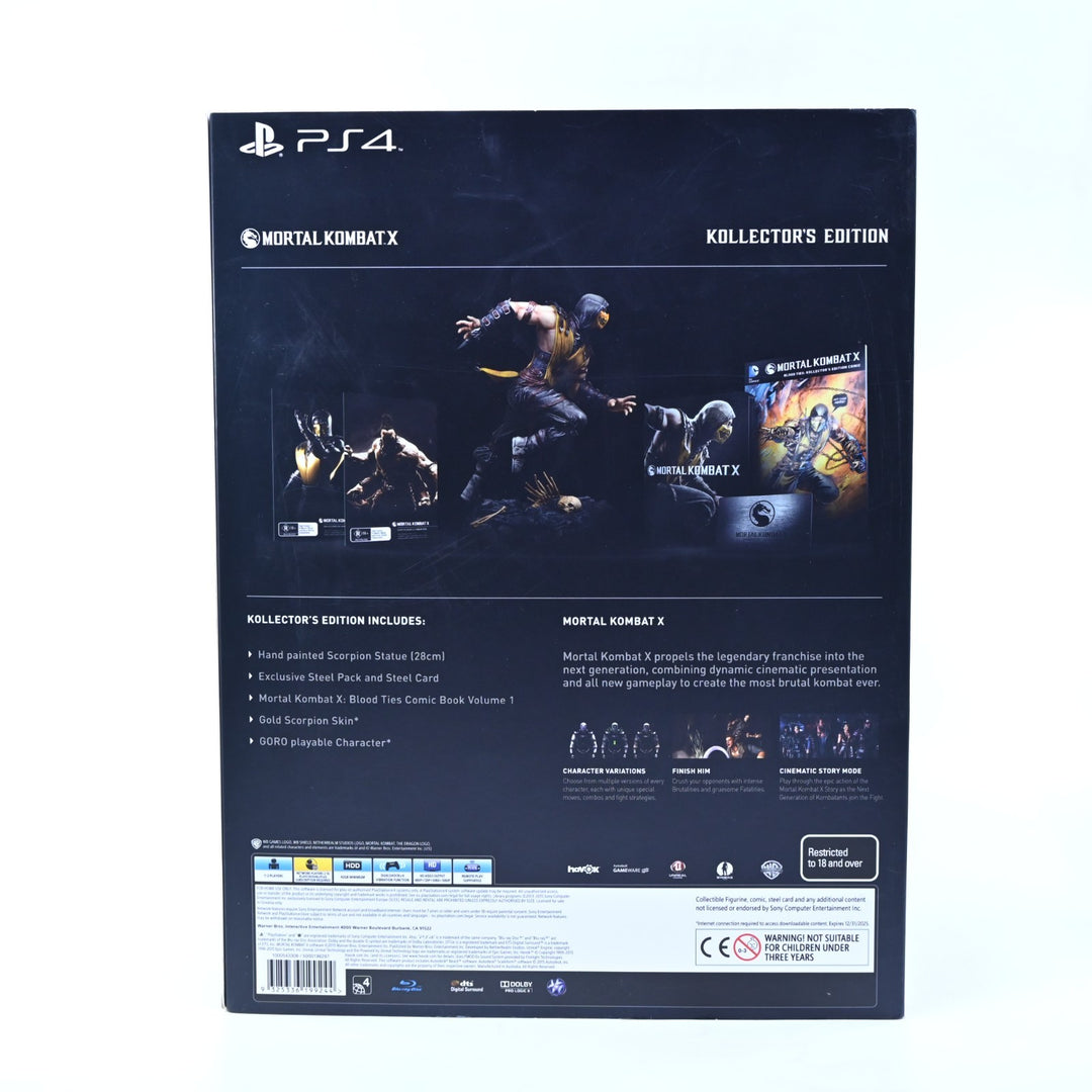 Mortal Kombat X - Kollector's Edition - Sony Playstation 4 / PS4 Game