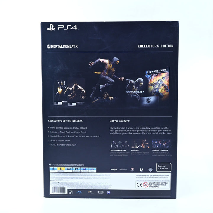 Mortal Kombat X - Kollector's Edition - Sony Playstation 4 / PS4 Game