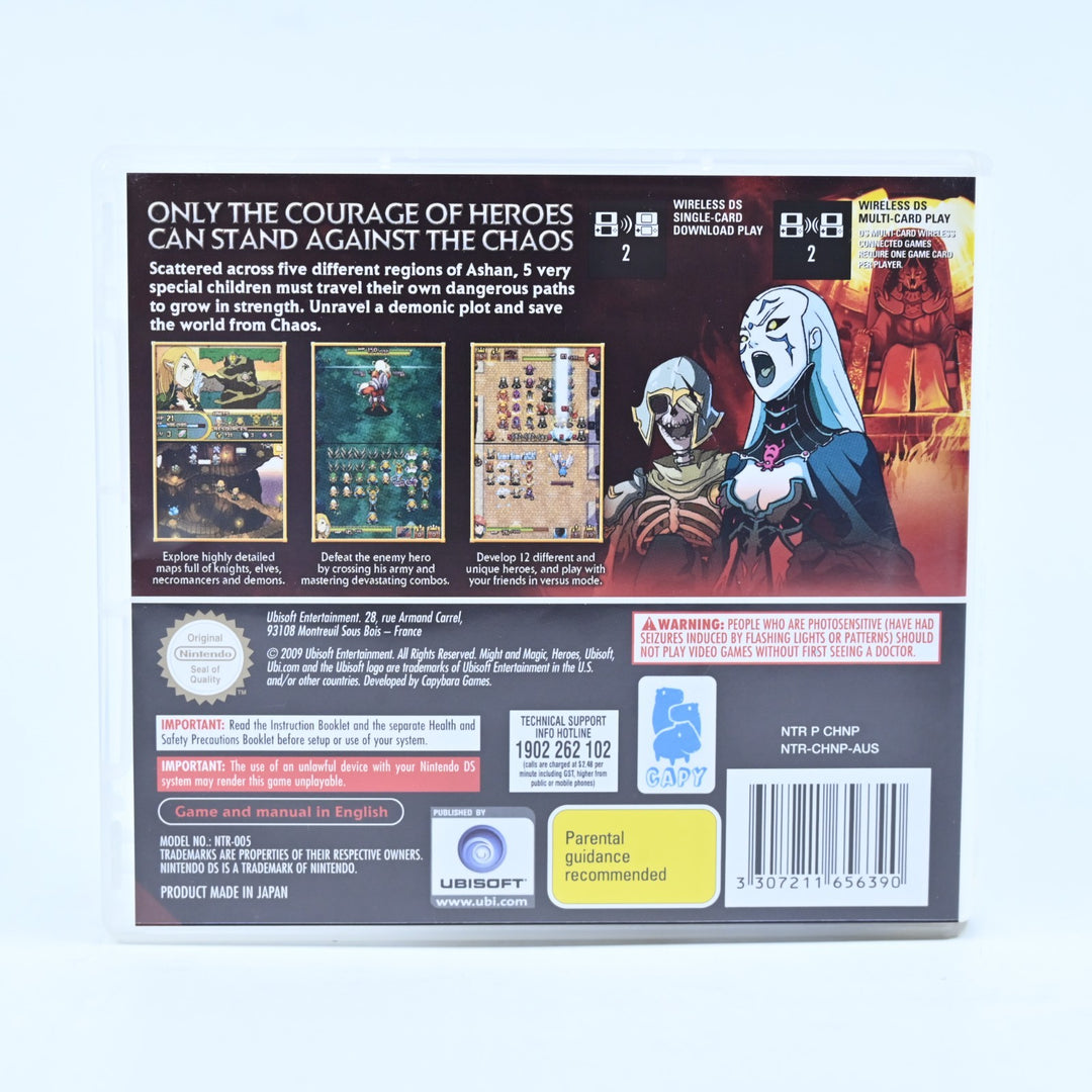 Might & Magic Clash of Heroes - Nintendo DS Game - PAL + Manual - FREE POST!