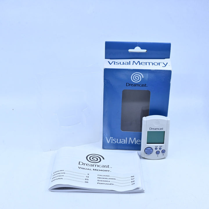 SEGA Dreamcast Official Visual Memory Unit (VMU) - Sega Dreamcast Accessory