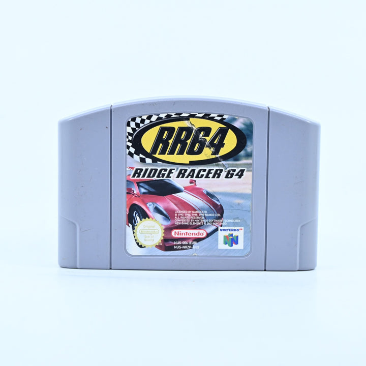 Ridge Racer 64 - N64 / Nintendo 64 Game - PAL - FREE POST! RR64