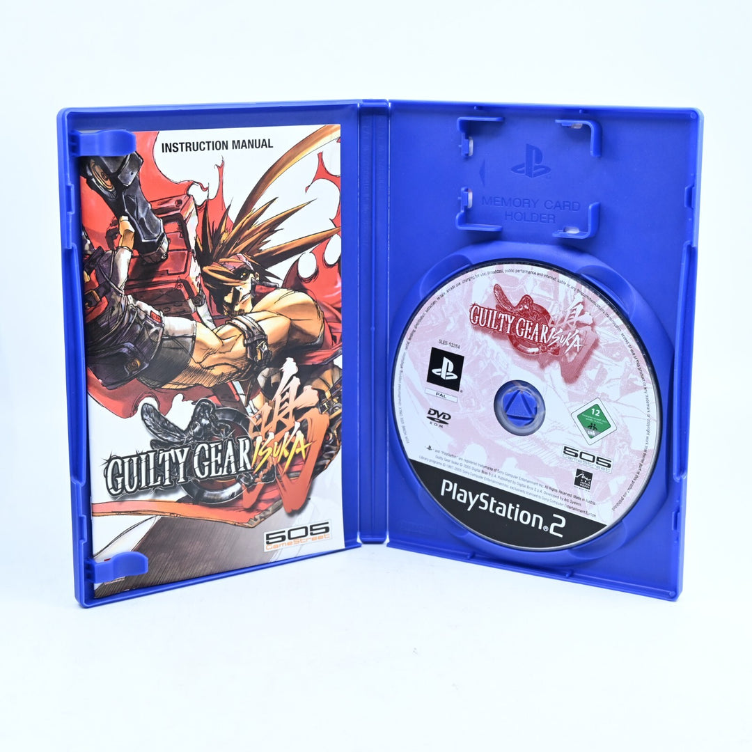 Guilty Gear Isuka - Sony Playstation 2 / PS2 Game + Manual - PAL - MINT DISC!