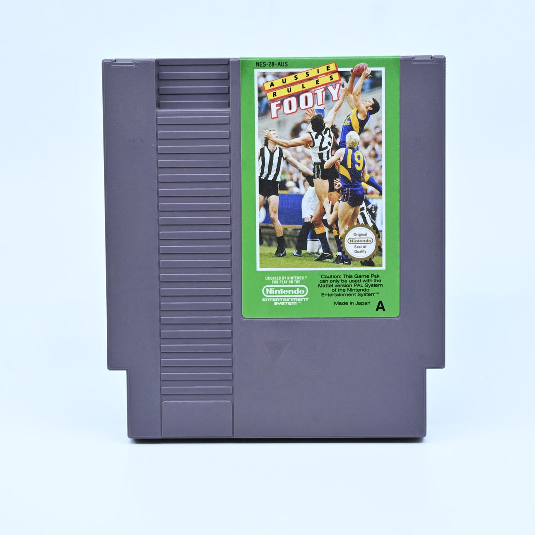 Aussie Rules Footy - Nintendo Entertainment System / NES Boxed Game - PAL