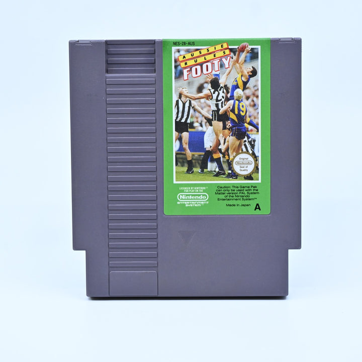 Aussie Rules Footy - Nintendo Entertainment System / NES Boxed Game - PAL