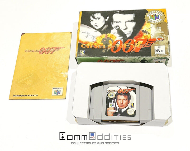 Goldeneye 007 BOXED - N64 / Nintendo 64 Boxed Game - PAL - FREE POST!