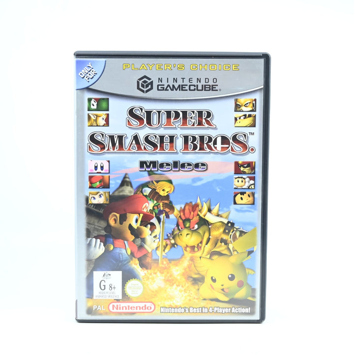 Super Smash Bros. Melee - Nintendo Gamecube Game - No Manual - PAL - FREE POST!