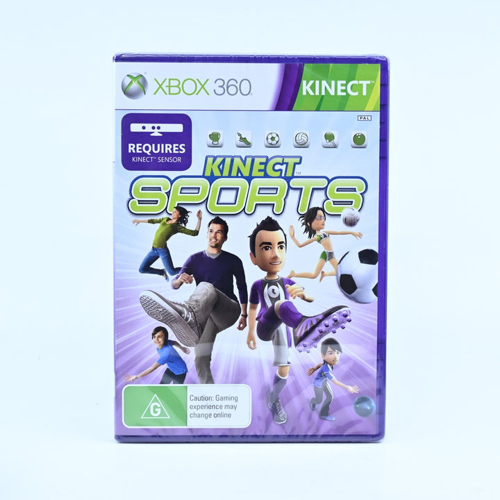 SEALED! Kinect Sports -  Xbox 360 Game + Manual - PAL - FREE POST!