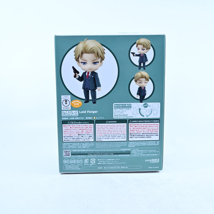 SEALED! Loid Forger - Spy x Family Nendoroid 1901 - Good Smile - Anime Figure