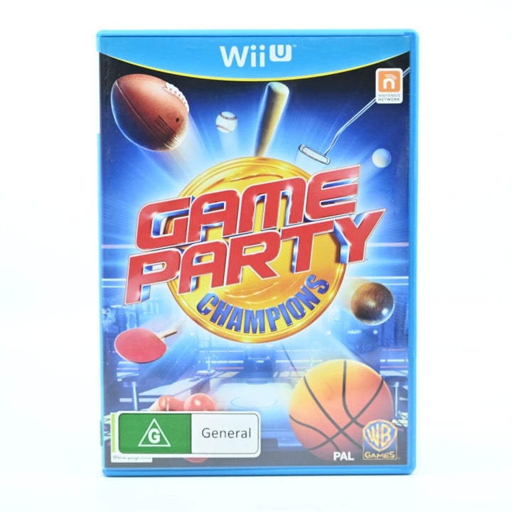 Game Party Champions - Nintendo Wii U Game - PAL - FREE POST!