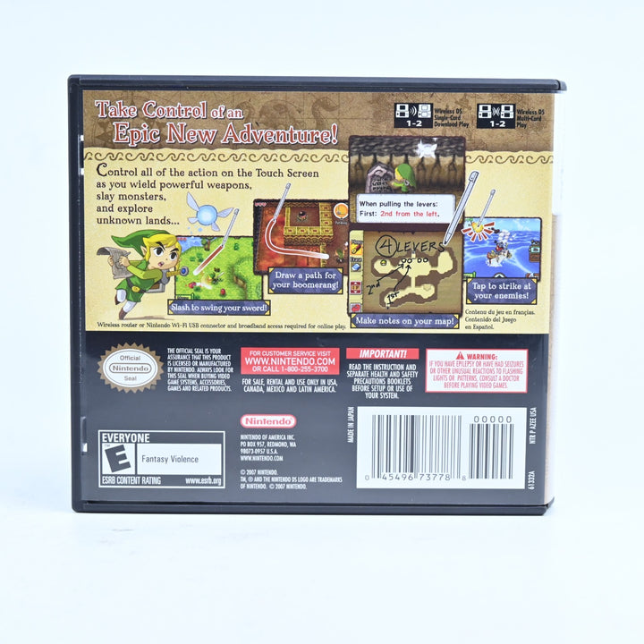 The Legend of Zelda: Phantom Hourglass - Nintendo DS Game - Region Free + Manual