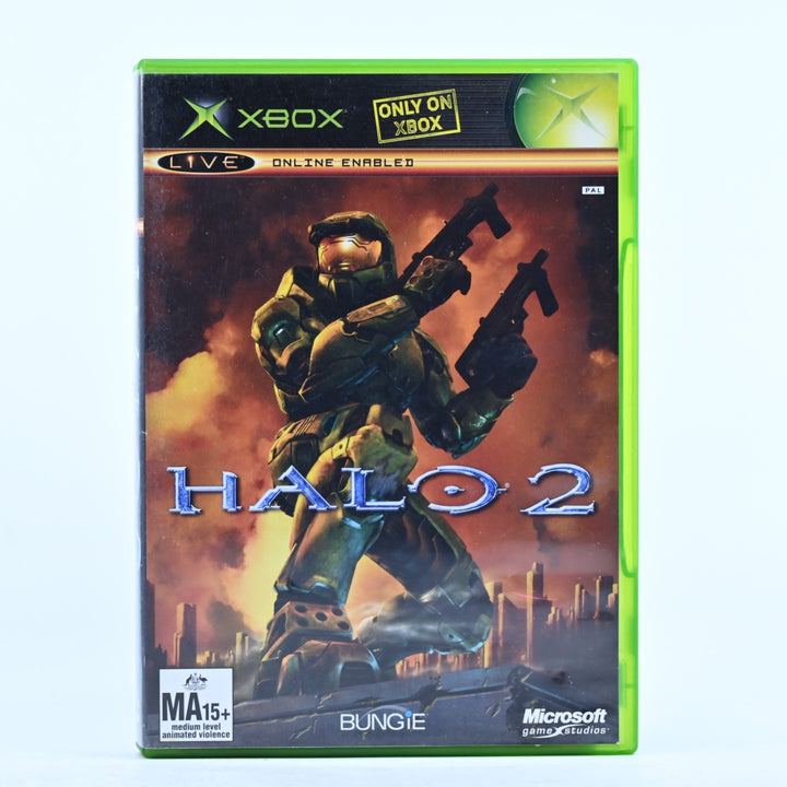 Halo 2 - Original Xbox Game + Manual - PAL - MINT DISC!
