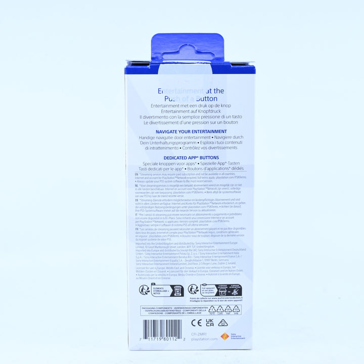 White - Sony Media Remote - Boxed Sony Playstation 5 / PS5 Accessory