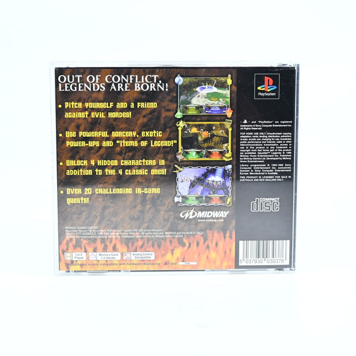 Gauntlet Legends - Sony Playstation 1 / PS1 Game + Manual - PAL - FREE POST!