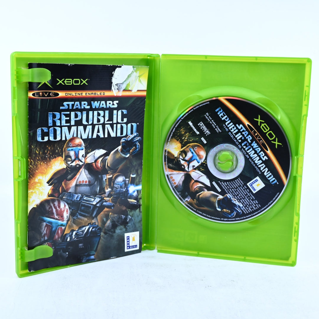Star Wars Republic Commando - Original Xbox Game + Manual - PAL - MINT DISC!