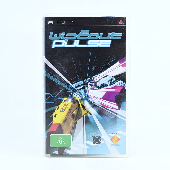 WipEout Pulse - Sony PSP Game + Manual - FREE POST!